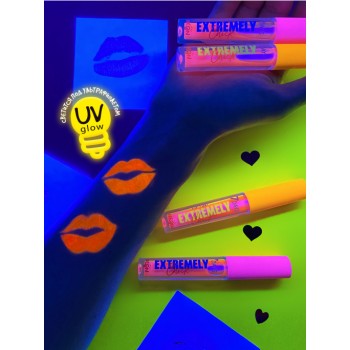 Тинт для губ с шиммером 7 Days Extremely Chick Neon 25 мл (201 Pop-rose)