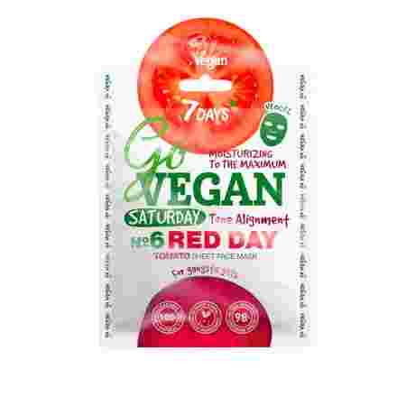 Маска для лица 7 Days Go Vegan Red Day 25 г