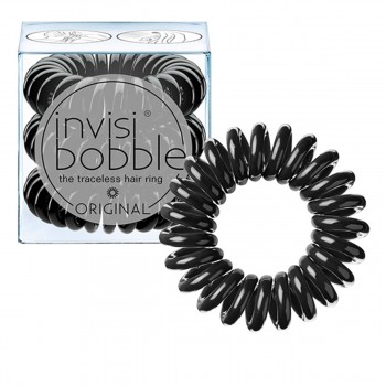 Резинка-браслет для волос Beauty Brands Invisibobble ORIGINAL True Black