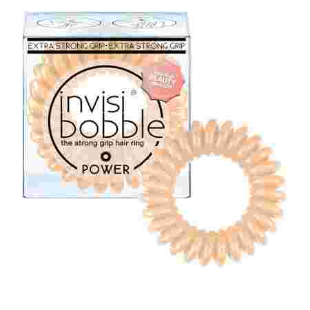 Резинка-браслет для волос Beauty Brands invisibobble POWER To Be or Nude to Be