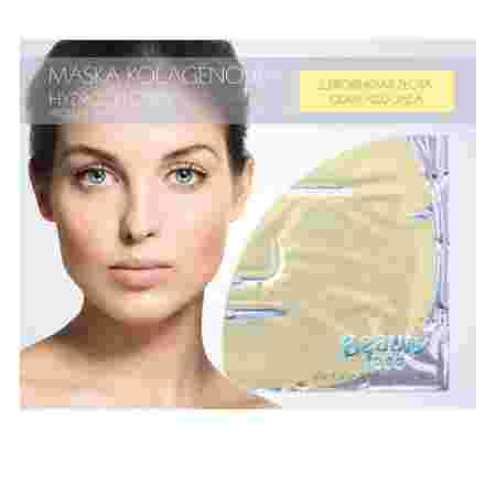 Маска Коллагеновая BeautyFase Collagen Fase Mask бриллианты и золото восстановление питание