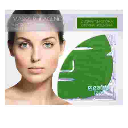Маска Коллагеновая BeautyFase Collagen Fase Mask экстракт огурца отбеливание освежение