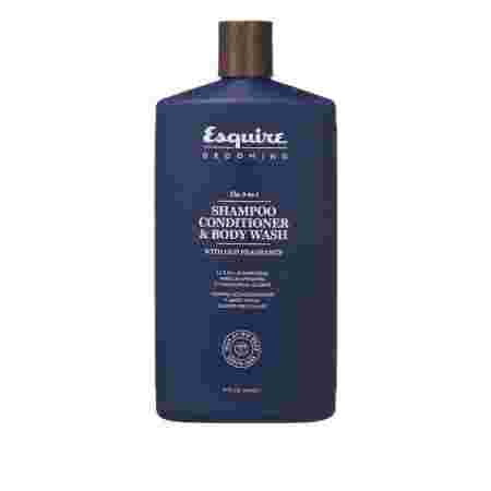 Средство 3в1 CHI Esquire Men The 3-in-1 Shampoo Conditioner & Body Wash для волос и тела 414 мл