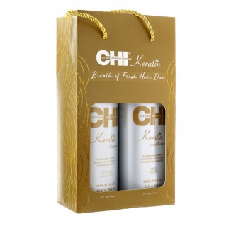 Набор CHI Breath of fresh hair kit (Keratin шампунь+кондиционер) 2*946 мл