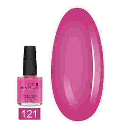 Лак для ногтей VINYLUX CND 15 мл (121 Hot Pop Pink)