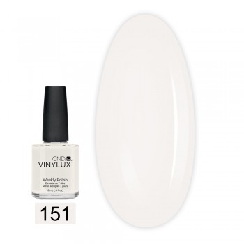 Лак для ногтей VINYLUX CND 15 мл (151 Studio White)