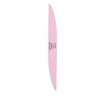 Пилка двойной нож бело-розовая 180/220 
