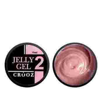 Гель Crooz для наращивания Jelly gel 15 мл (02)