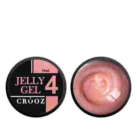 Гель Crooz для наращивания Jelly gel 15 мл (04)