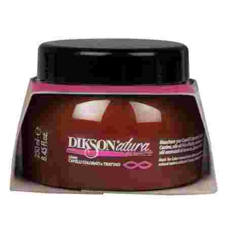 Маска DIKSON DiksoNatura для окрашенных волос с экстрактом красного шиповника, 250 мл 