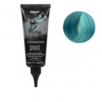 Краска DIKSON Color Writer для волос прямого действия, перманентная 100 мл  (Aquamarine)