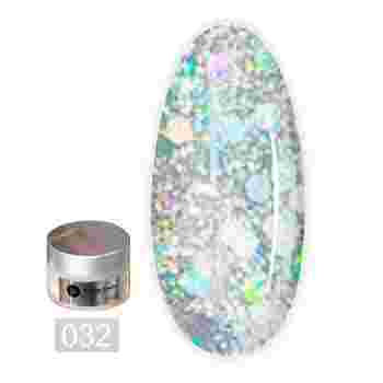 Пудра-Dip для покрытия ногтей Dip системой Shimmer Collection 30 мл (032 Star Dust)
