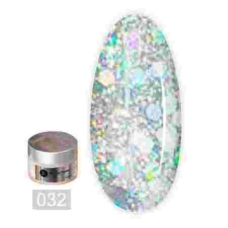 Пудра-Dip для покрытия ногтей Dip системой Shimmer Collection 30 мл (032 Star Dust)