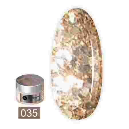 Пудра-Dip для покрытия ногтей Dip системой Shimmer Collection 30 мл (035 Sun Glare)
