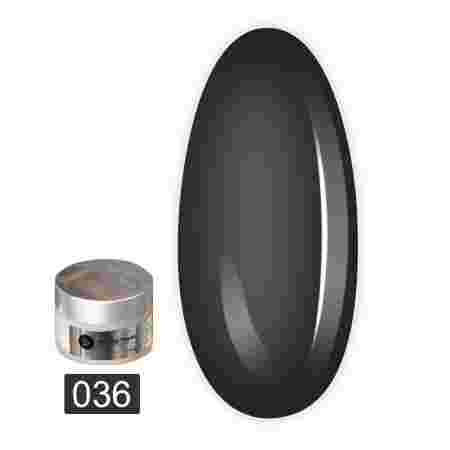 Пудра-Dip для покрытия ногтей Dip системой 30 мл (036 Deep Black)