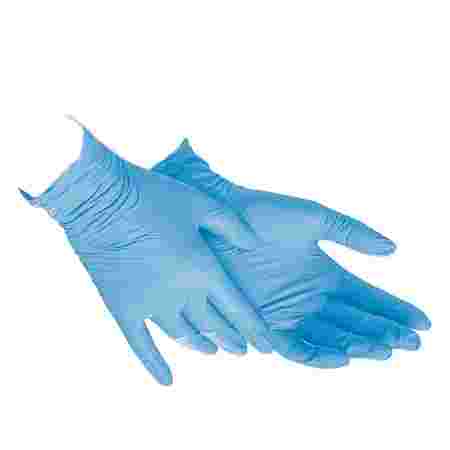 Перчатки нитриловые нестерильные без пудровые Doily Polix Pro&Med sky blue 1 пара