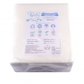 Полотенце Doily Aqua Absorb гладкие 40*70 50 гм2 50 шт в упаковке