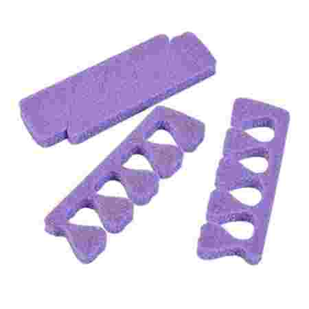 Разделитель пальцев Doily (10 пар в уп люкс) (Фиолетовый)
