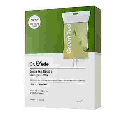 Маска для лица тканевая Dr. Oracle Green Tea Recipe Calming Green Mask