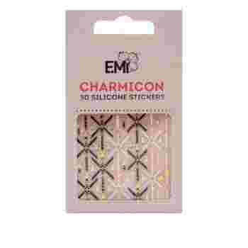 Наклейки для ногтей E.Mi Charmicon 3D Silicone Stickers (Портупеи № 93)