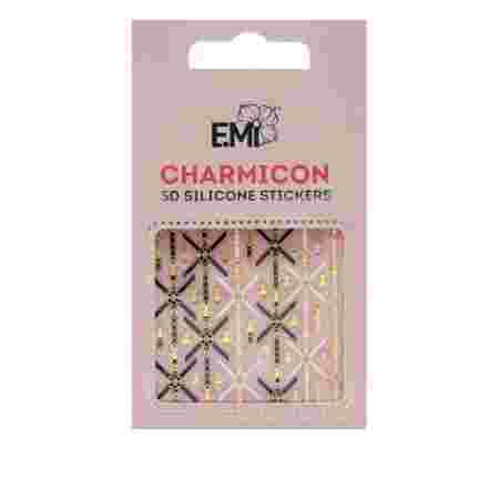Наклейки для ногтей E.Mi Charmicon 3D Silicone Stickers (Портупеи № 93)