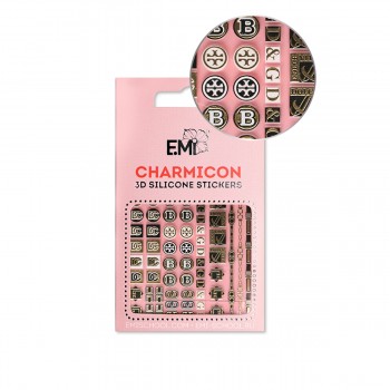 Наклейки для ногтей E.MI Charmicon 3D Silicone Stickers (164 Dolce Vita)