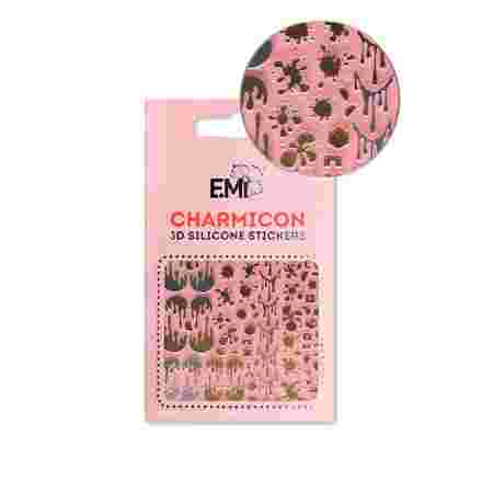 Наклейки для ногтей E.MI Charmicon 3D Silicone Stickers (165 Абстракция)
