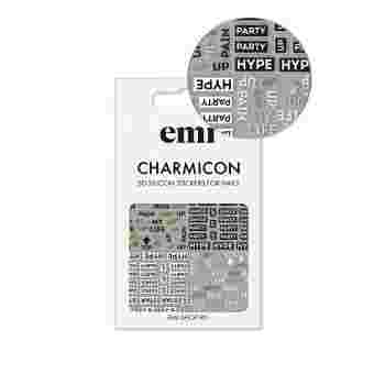 Наклейки для ногтей E.MI Charmicon 3D Silicone Stickers (180 Hype)