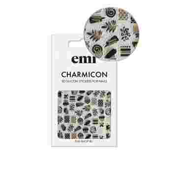 Наклейки для ногтей E.MI Charmicon 3D Silicone Stickers (187 Акценты)