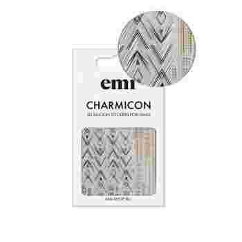 Наклейки для ногтей E.MI Charmicon 3D Silicone Stickers (194 Изящная геометрия)