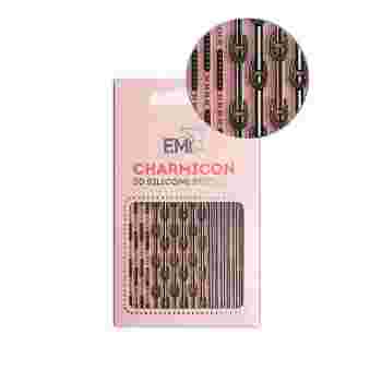 Наклейки для ногтей E.MI Charmicon 3D Silicone Stickers (157 Ремни)