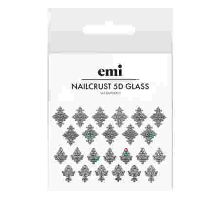 Трафарет-слайдер E.MI 5D NailCrust GLASS (№3 Барокко)