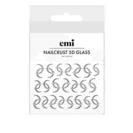 Трафарет-слайдер E.MI 5D NailCrust GLASS (№6 Селена)