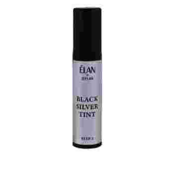 Средство Elan Система Black Silver tint для окрашивания ресниц с инкапсулированным серебром Состав 2 10 мл