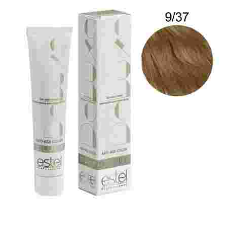 Краска для волос Estel Deluxe SILVER (9-37 Блондин золотисто-коричневый)