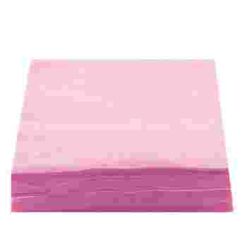 Салфетки нарезанные 20х20 сетка100 шт (Розовый)