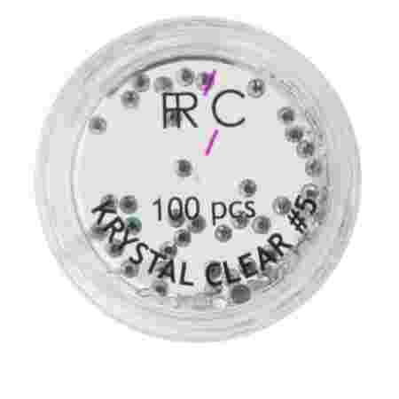 Стразы цветные 5 FRC 100 шт (Cristal)