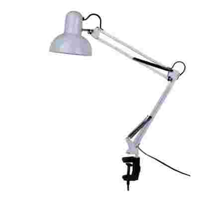 Лампа настольная на струбцине (Белая)