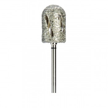 Фреза алмазная DT5880 грубая цилиндрическая закругленная  (13 мм)