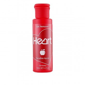 Жидкость для снятия гель-лака HEART Gel Remover 100 мл (Райское яблоко)
