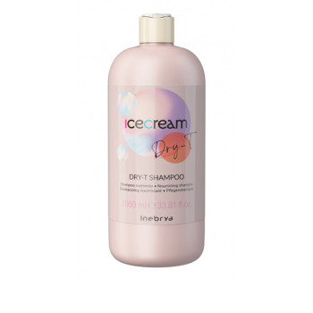 Шампунь для сухих вьющихся и окрашенных волос Inebrya Shampoo Dry-T 1000 мл