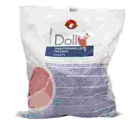 Воск горячий в дисках Doll розовый 1 кг
