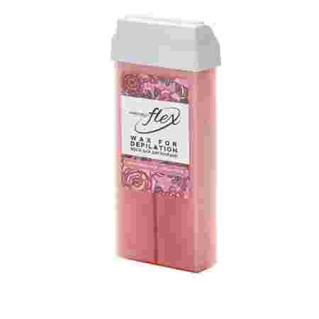 Воск в кассете ItalWax Flex кремовая роза 100 мл 
