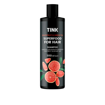 Шампунь Tink для жирных волос Грейпфрут-Зеленый чай 500 мл