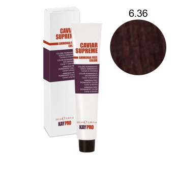 Краска KayPro Caviar Supreme для волос без аммиака 100 г (6-36)