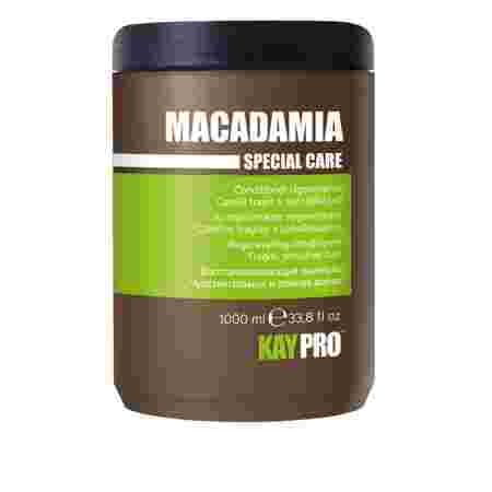 Кондиционер KayPro Macadamia  восстанавливающий для чувствительных и ломких волос с маслом макадамии 1000 мл 