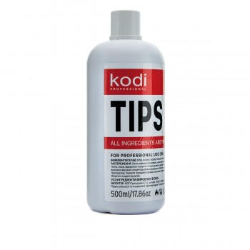 Жидкость для снятия искусственных ногтей KODI Tips Off 500 мл