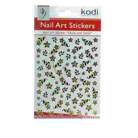 Наклейки для ногтей KODI Nail Art Stickers Gold 044SP