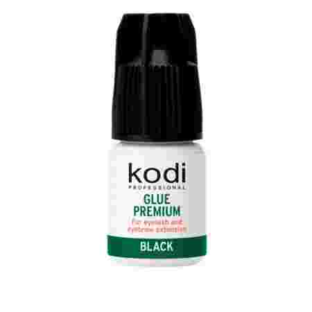 Клей для ресниц и бровей KODI Premium Black 3 г