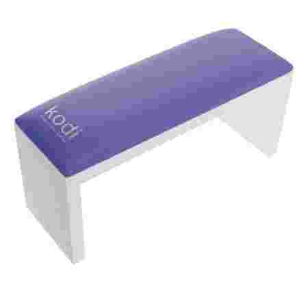 Подлокотник прямоугольный на белых ножках KODI (Lavender)